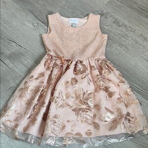 The Children's Place Blush Floral Dress
